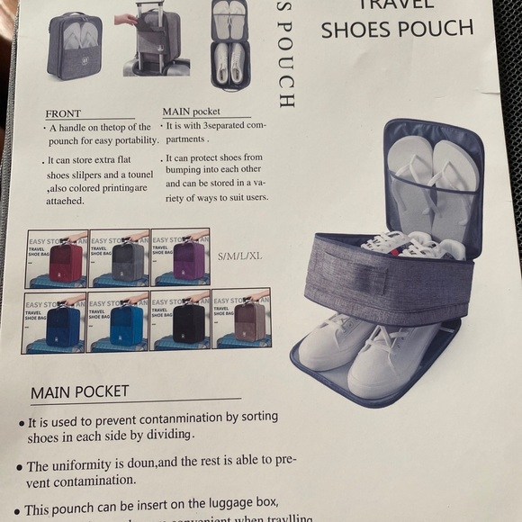 Storage & Organization Shoe Travel Organizer Poshmark